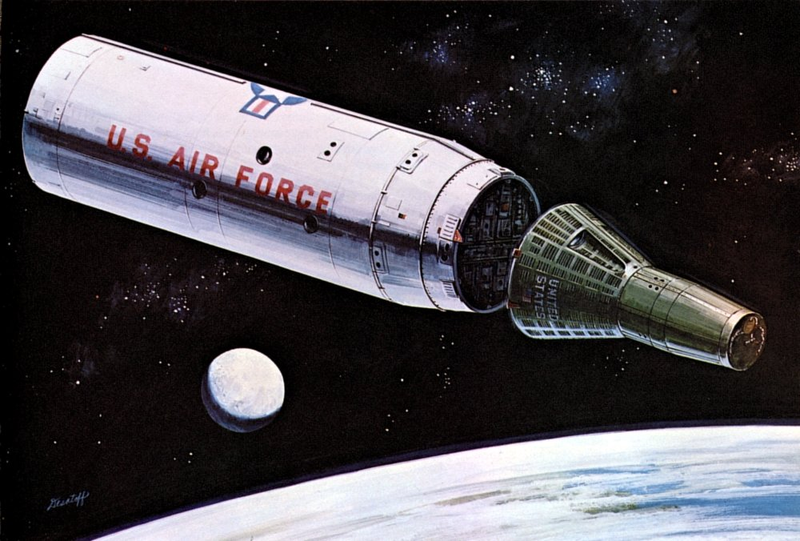 Illustration for article titled Trump's 'Space Force' Idea Sounds Kind Of Stupid But It's Been Around Forever